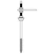 K2 - Stockschraube 2000122 M10x250, vormontiert