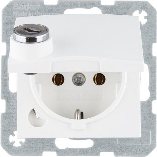 Berker - Steckdose SCHUKO-Steckdose 47631909 polarweiß matt