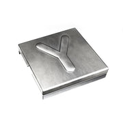 ABB Stotz S&J T&B - Kabelmarkierungssystem Markierungszeichen YID-CHAR-Y V4A "Y" − 100 Stück