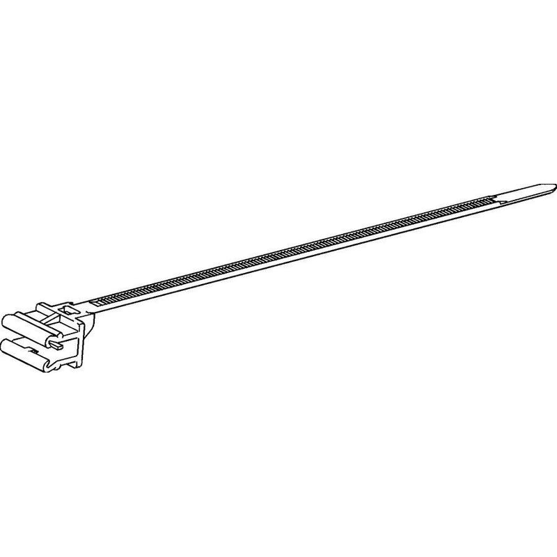 HellermannTyton - Kabelbinder Befestigungsbinder 126-00000(500) 160x4,6 schwarz − 500 Stück