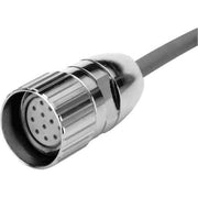 Baumer - Rundsteckverbinder, feldkonfektionierbar (Industriesteckverbinder) Kabeldose mit 2m Kabel kon Z 130.003 fektioniert