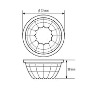 ESYLUX - Zubehör/Ersatzteile für Bewegungsmelder Abdeckung RC LENS MASK SET