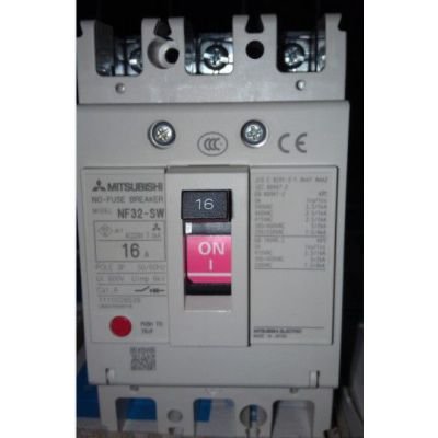 Mitsubishi Electric - Leistungsschalter für Trafo-, Generator- und Anlagenschutz Leistungsschalter NF125-HGV 3P 32-40A 3-polig