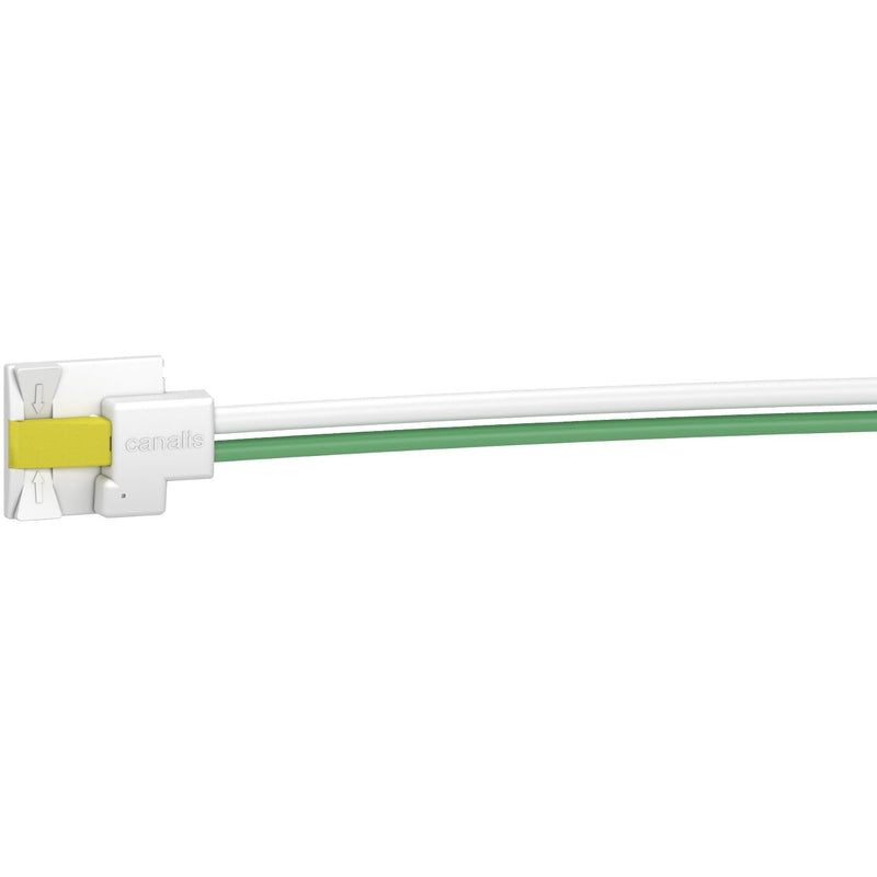 Schneider Electric - Abgangskasten für Schienenverteiler Abgangsadapter KBC16DCS201T 16A,dir.,L3+N+PE,1m − 10 Stück