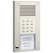 TCS Tür Control - Türstation für Türkommunikation Audioaußenstation 1-reihig ASD51010-0010 1 Taste Codeschl