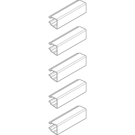 ABN - Abschottung für Zähler-/Verteilereinbau Berührungsschutz GSBM250N5 f. CU 12x5/10mm