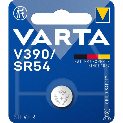 Varta Cons.Varta - Batterie Electronics V 390 Bli.1 1,55V/59mAh/Silber − 10 Stück
