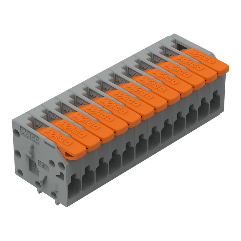 WAGO - Leiterplattenklemme 2601-1112 1,5mm²,gr − 40 Stück