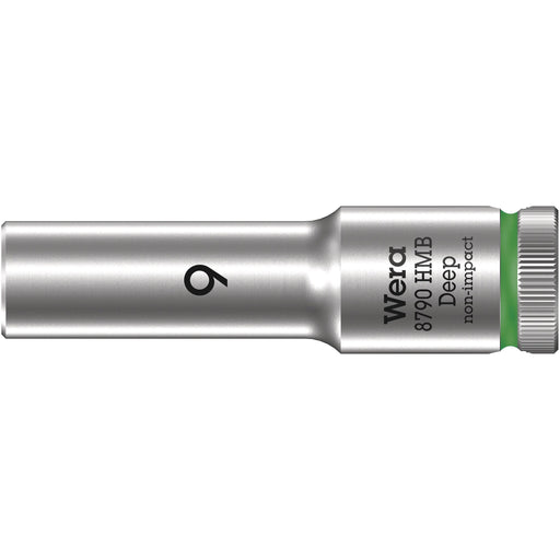 Wera - Sechskant-Einsatz für Steckschlüssel Steckschlüsseleinsatz 004531 9 mm