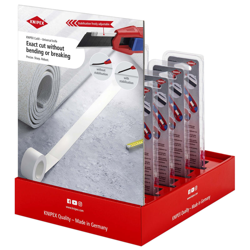 Knipex - Verkaufsständer Thekendisplay 00 18 01 V44 10x 90 10 165 BK