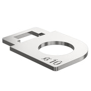 Kaiser - Zubehör/Ersatzteile für LWL-Technik Kipplasche 4265003 Mikrorohre 10mm