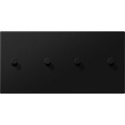 Jung - Abdeckung/Bedienelement für Installationsschalterprogramme Abdeckung mit Kipphebel AL 12-250 SWM K 08 Kegel, 2fach, 2 x 2