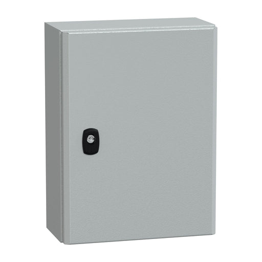 Schneider Electric - Gehäuse/Schaltschrank (leer) Wandschrank RAL 7035 NSYS3D4315P 400x300x150 Mp − 1 Stück
