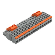 WAGO - Kabelsteckverbinder für Leiterplattensteckverbinder 1-Leiter-Federleiste 2231-1116/329-000 Push-in CAGECLAMP,gr − 25 Stück