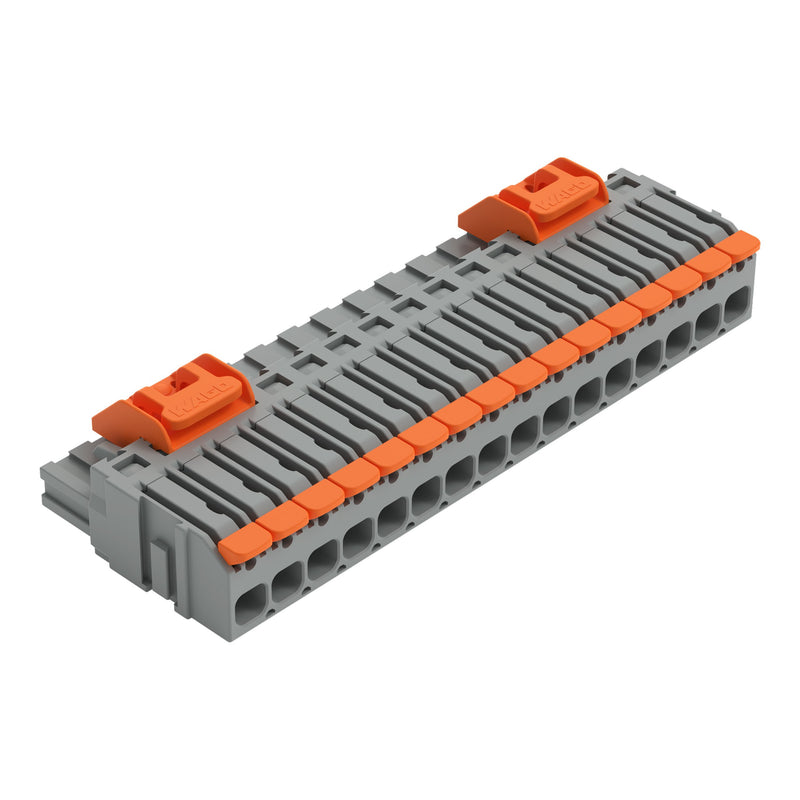 WAGO - Kabelsteckverbinder für Leiterplattensteckverbinder 1-Leiter-Federleiste 2231-1116/329-000 Push-in CAGECLAMP,gr − 25 Stück