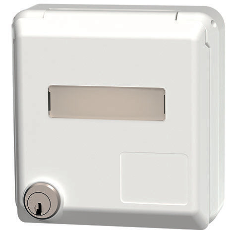 Mennekes - Kommunikationsanschlussdose Kupfer Anbau-Leergehäuse 4324G Datendose Cepex − 1 Stück