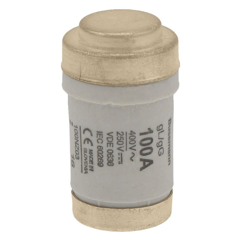 Eaton - D0-Sicherungseinsatz Sicherungseinsatz Nieders. FUSE-D03 1#100NZ03 100A AC 400V 50kA − 10 Stück