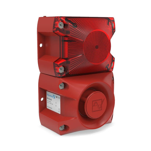 Pfannenberg - Optisches/Akustisches Signalgerät Blitzschallgeber PA X 1-05 24 DC RD 105dB, IP66, or