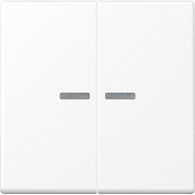 Jung - Abdeckung/Bedienelement für Installationsschalterprogramme Wippe A 102 KO5 BF WWM f.Serientaster KO