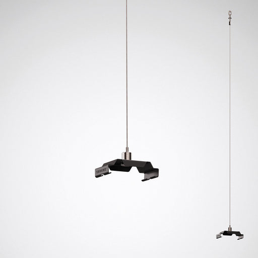Trilux - Mechanisches Zubehör/Ersatzteile für Leuchten Seilaufhängung A01DSXOE/3000 078 05 schwarz