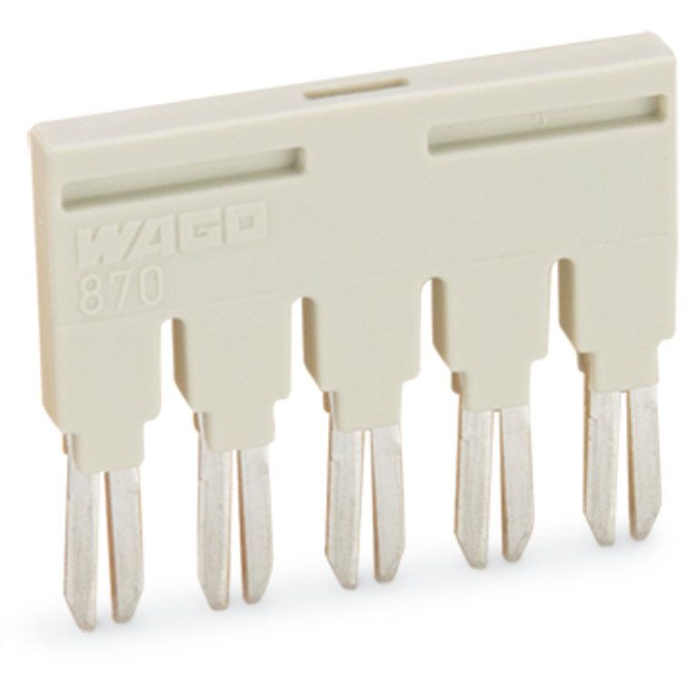 WAGO - Querverbinder/Brücker für Reihenklemme Kammbrücker 870-405 5-fach, lgr