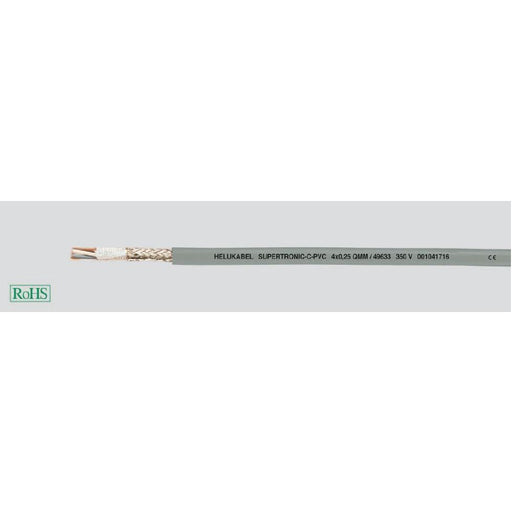 Klimaprime - Energiekabel < 1 kV, für ortsveränderlichen Einsatz HEL SUPERTRONIC-C-PVC 2x SUP,TR-C-PVC 2x0,34 0,34 PVC-Schleppkett