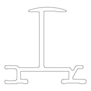 K2 Systems - Solar-Montageprofil Montageschiene 2004217 Ins.Rail 35 5,4m sw − 20 Stück
