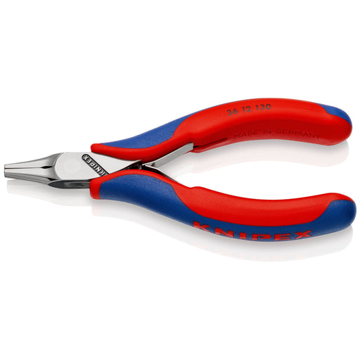 Knipex - Spezialwerkzeug für Kommunikationstechnik Elektron.-Bestückungszange 36 12 130 spiegelpoliert,130mm