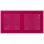 Jung - Abdeckrahmen Rahmen 2-fach LCZ 982 BF 230 rouge rubia