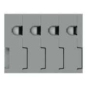 WAGO - Leiterplattenklemme 2624-1104 4mm² − 100 Stück
