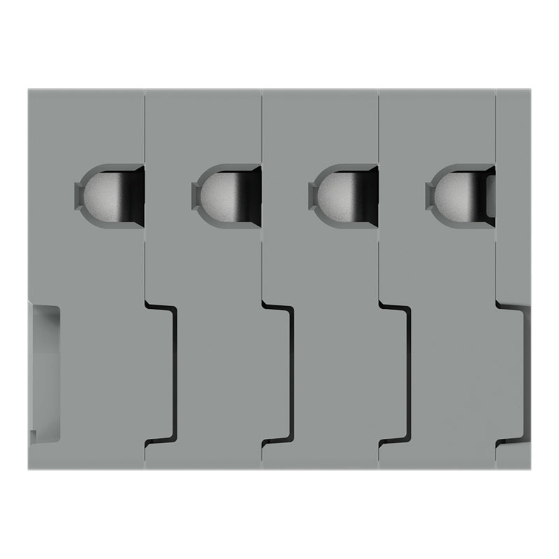 WAGO - Leiterplattenklemme 2624-1104 4mm² − 100 Stück
