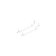 Zumtobel Group - Lichttechnisches Zubehör/Ersatzteile für Leuchten Endkappenset (1Paar) TECTON LED #22169330 E REFL WW WH