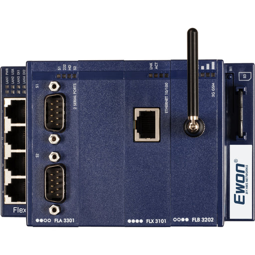HMS Industrial - Netzwerk Router Industrial Internet router FLEXY20100_00MA Ewon Flexy201