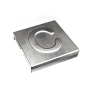 ABB Stotz S&J T&B - Kabelmarkierungssystem Markierungszeichen YID-CHAR-C V4A "C" − 100 Stück