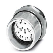 Phoenix Contact - Rundsteckverbinder, feldkonfektionierbar (Industriesteckverbinder) Gerätesteckverbinder CA-16S1N8A6Z00 Vorderwand