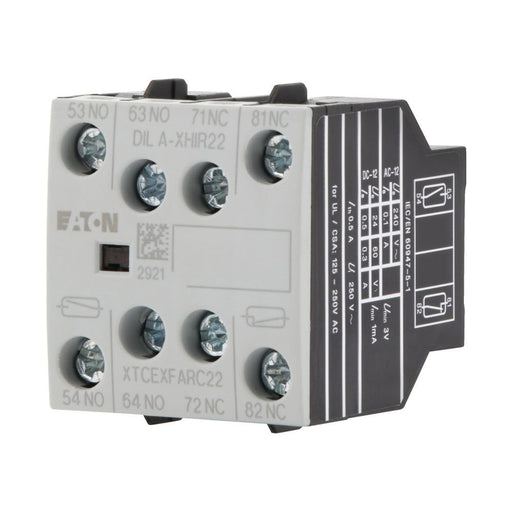 Eaton - Hilfsschalterblock Hilfsschütz DILA-XHIR22 4p