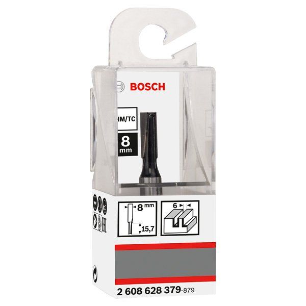 Bosch - Fräser PRO Nutfräser, 2608628379 zweischneidig 6 x L