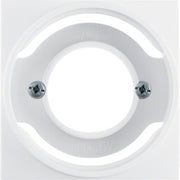 Berker - Abdeckung/Bedienelement für Installationsschalterprogramme Zentralstück ws/gl 11988982 für Lichtsignal