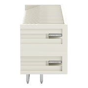 WAGO - Leiterplattensteckverbinder Doppelstock-Stiftleiste 734-1446 THT Lötstift 1x1mm − 25 Stück