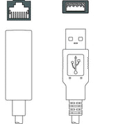 Leuze - Konfektioniertes Sensor-Aktor-Kabel Adapter-Kabel KDS ET-RJ45#50134949