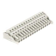 WAGO - Kabelsteckverbinder für Leiterplattensteckverbinder 1-Leiter-Federleiste 721-115/008-000/037- CAGECLAMP 2,5mm²,lgr − 25 Stück