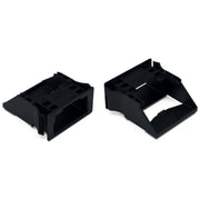 WAGO - Zubehör/Ersatzteile für steckbare Gebäudeinstallation Snap-In-Rahmen 770-318 3-pol.,1,0 3,0mm,sw − 100 Stück