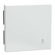 Merten - Abdeckung/Bedienelement für Installationsschalterprogramme Wippe Licht aws/gl MEG3302-0325 Wech/Kreuz/Tast/Ein