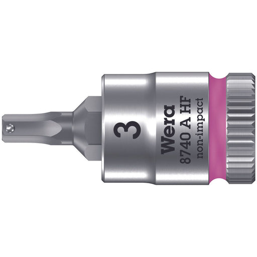 Wera - Innensechskant-Einsatz für Steckschlüssel Zyklop Bit-Nuss 05003332001 3,0x28,0