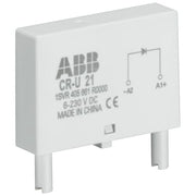 ABB Stotz S&J - Zubehör/Ersatzteile für Schaltrelais Steckmodul CR-U 61 LED rot, 6-24VAC/DC − 10 Stück