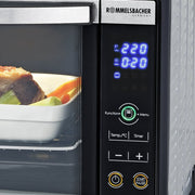 Rommelsbacher - Tischbackofen/Backgrill Kleinbackofen BGE 1580/E eds/sw 30l 1580W Umluft+Dre