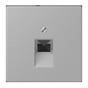 Jung - Einsatz/Abdeckung für Kommunikationstechnik Abdeckung für IAE/UAE LC 969-1 UA 204 gris moyen