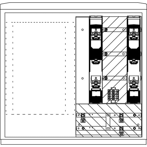 Elsta Mosdorfer - Zähler-Komplettschrank Wandlerschrank Freiluft WS822.W3.N1121 WS A850-2 W3 250A