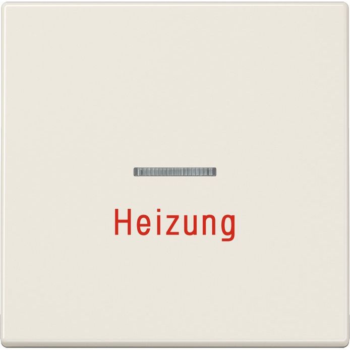 Jung - Abdeckung/Bedienelement für Installationsschalterprogramme Wippe Aufs.Heizung/Notsch. LS 990 H für Kontrollschalter