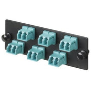 Panduit - Moduleinsatz für Patchpanel LWL LWL-Adapterpa. 6xLC-Duplex FAP6WAQDLCZ MM-Adapter Zirkonia − 10 Stück
